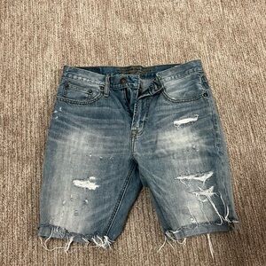 American Eagle Distressed Jean Shorts